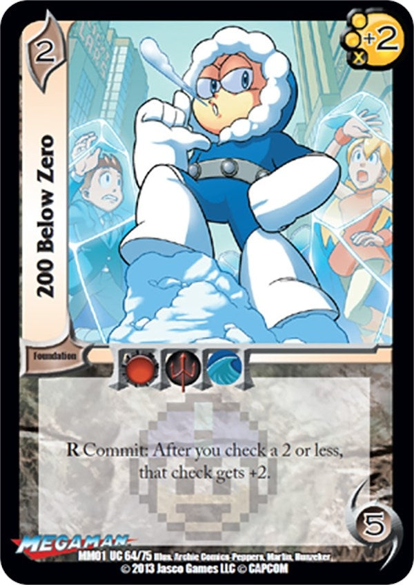 Image for 200 Below Zero (Mega Man: Collector's Tins) (64) - UniVersus