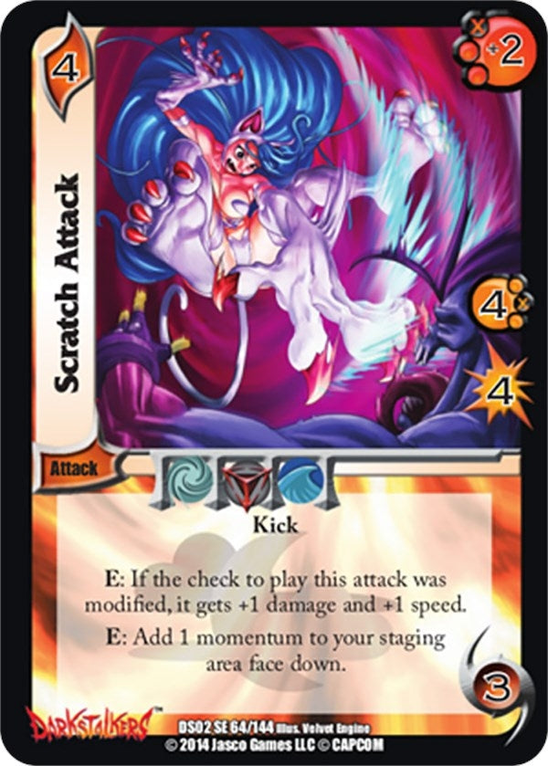 Image for Scratch Attack (Darkstalkers: Warriors of the Night) (64) - UniVersus