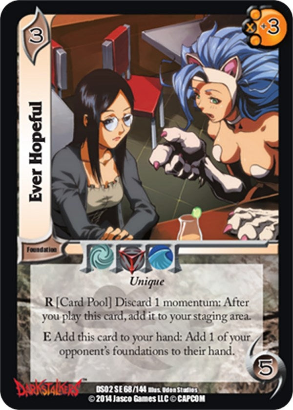 Image for Ever Hopeful (Darkstalkers: Warriors of the Night) (68) - UniVersus