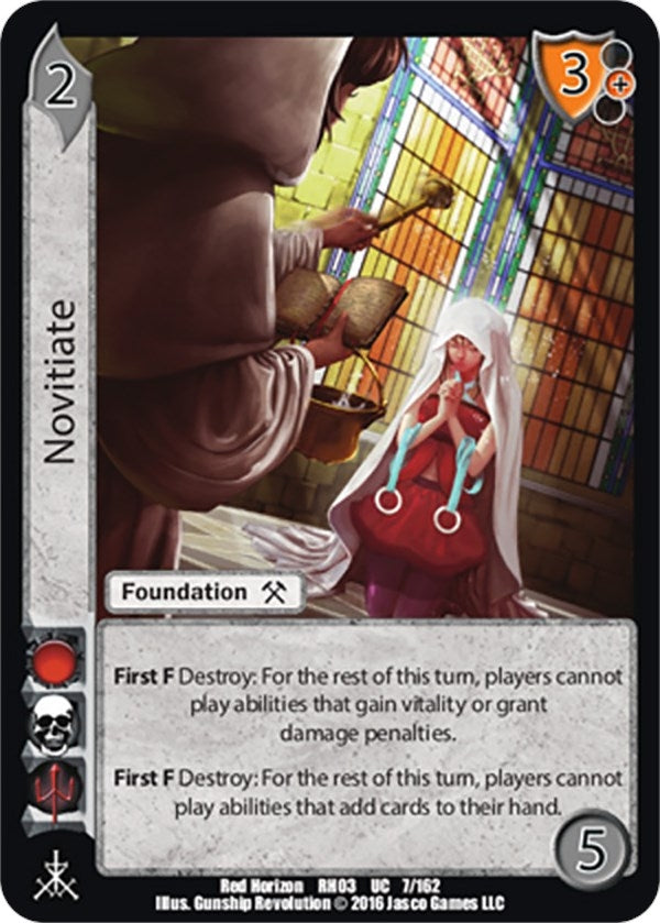 Image for Novitiate (Red Horizon: Blood Omen) (7) - UniVersus