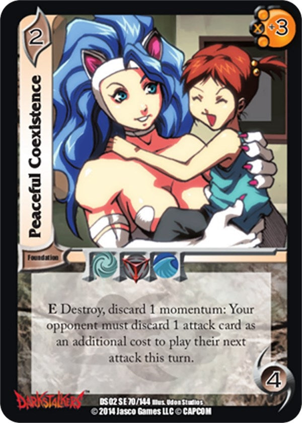 Image for Peaceful Coexistence (Darkstalkers: Warriors of the Night) (70) - UniVersus