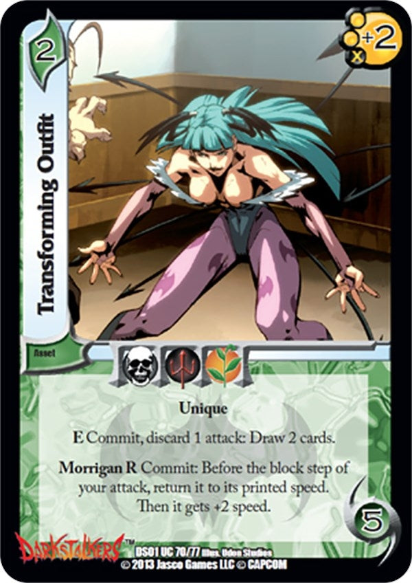 Image for Transforming Outfit (Darkstalkers: Collector's Tins) (70) - UniVersus