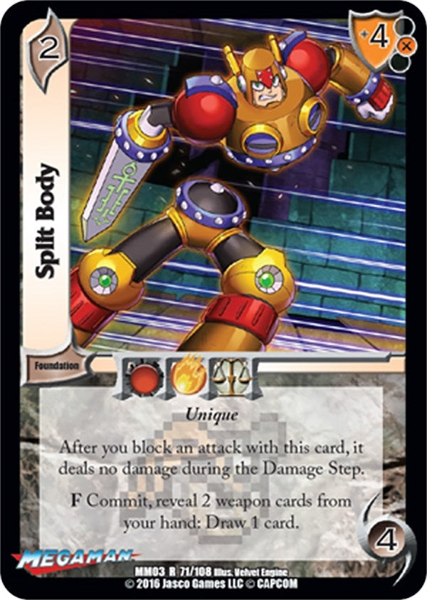 Image for Split Body (Mega Man: Battle for Power) (71) - UniVersus
