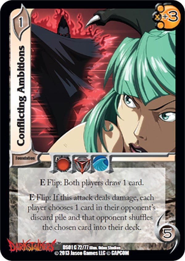 Image for Conflicting Ambitions (Darkstalkers: Collector's Tins) (72) - UniVersus