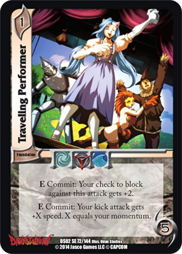 Image for Traveling Performer (Darkstalkers: Warriors of the Night) (72) - UniVersus
