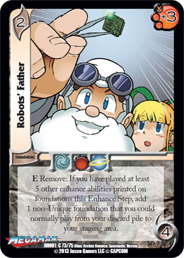 Image for Robots' Father (Mega Man: Collector's Tins) (73) - UniVersus
