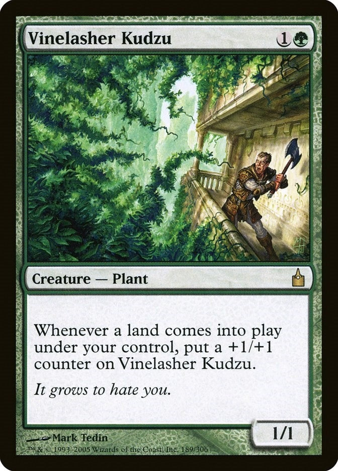 Image for Vinelasher Kudzu (Ravnica: City of Guilds) (189) - Magic: The Gathering