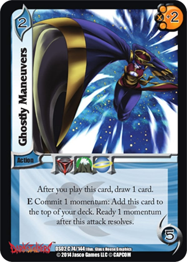 Image for Ghostly Maneuvers (Darkstalkers: Warriors of the Night) (74) - UniVersus