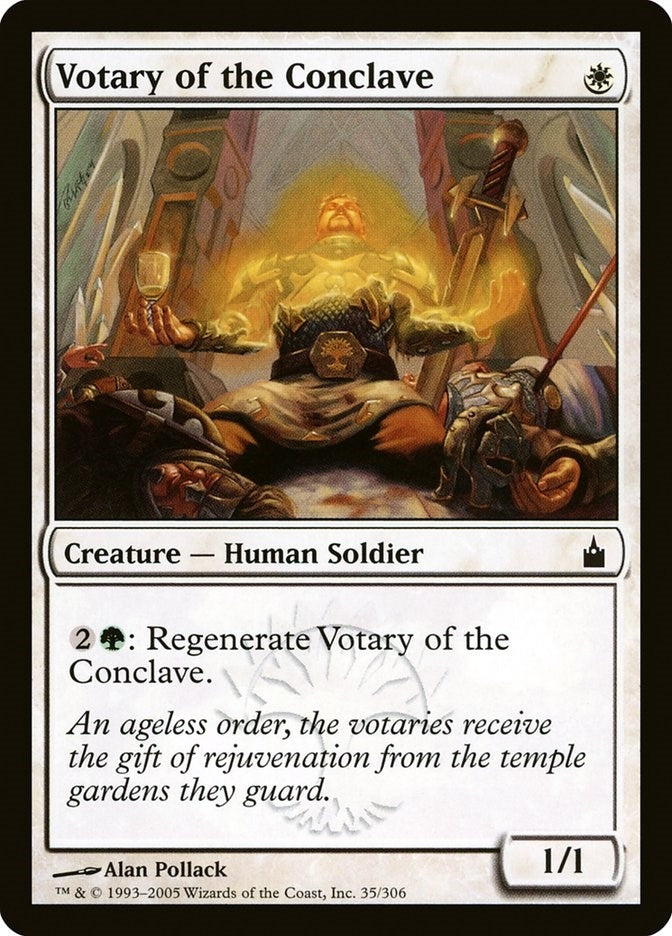 Image for Votary of the Conclave (Ravnica: City of Guilds) (35) - Magic: The Gathering