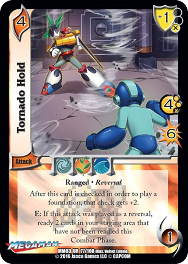Image for Tornado Hold (Mega Man: Battle for Power) (77) - UniVersus