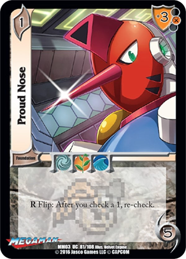 Image for Proud Nose (Mega Man: Battle for Power) (81) - UniVersus