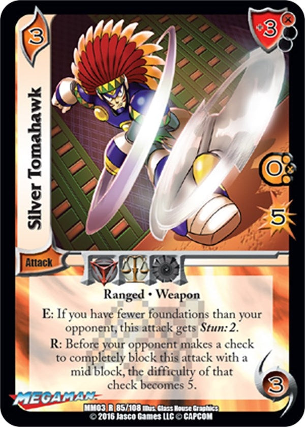 Image for Silver Tomahawk (Mega Man: Battle for Power) (85) - UniVersus