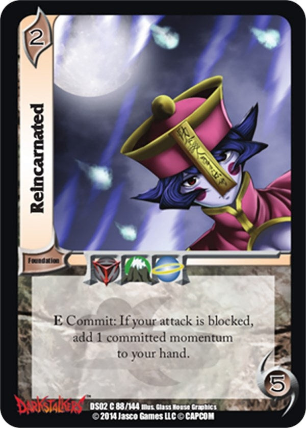 Image for Reincarnated (Darkstalkers: Warriors of the Night) (88) - UniVersus