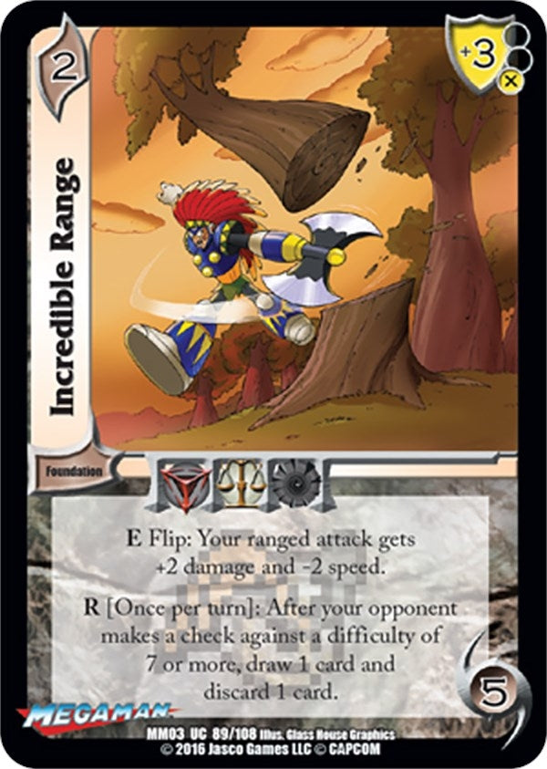 Image for Incredible Range (Mega Man: Battle for Power) (89) - UniVersus