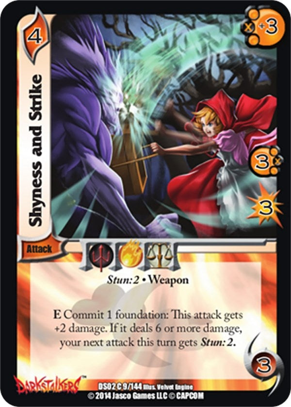 Image for Shyness and Strike (Darkstalkers: Warriors of the Night) (9) - UniVersus