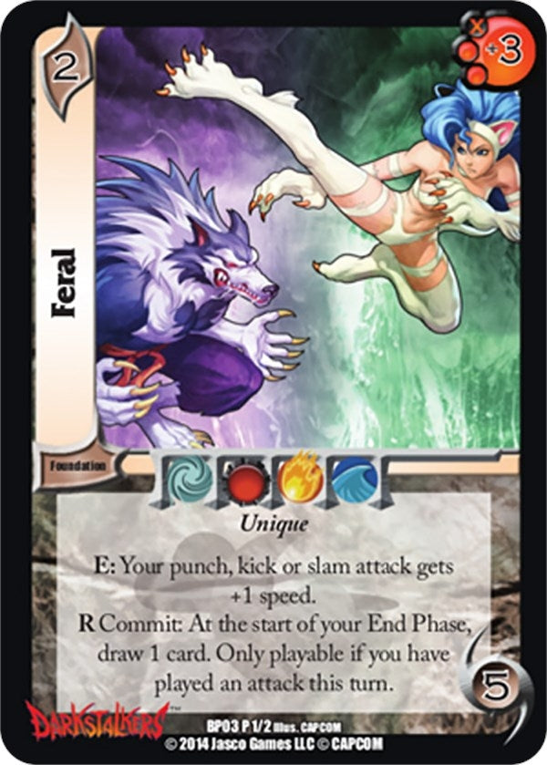 Image for Feral (Darkstalkers: Warriors of the Night) (903) - UniVersus