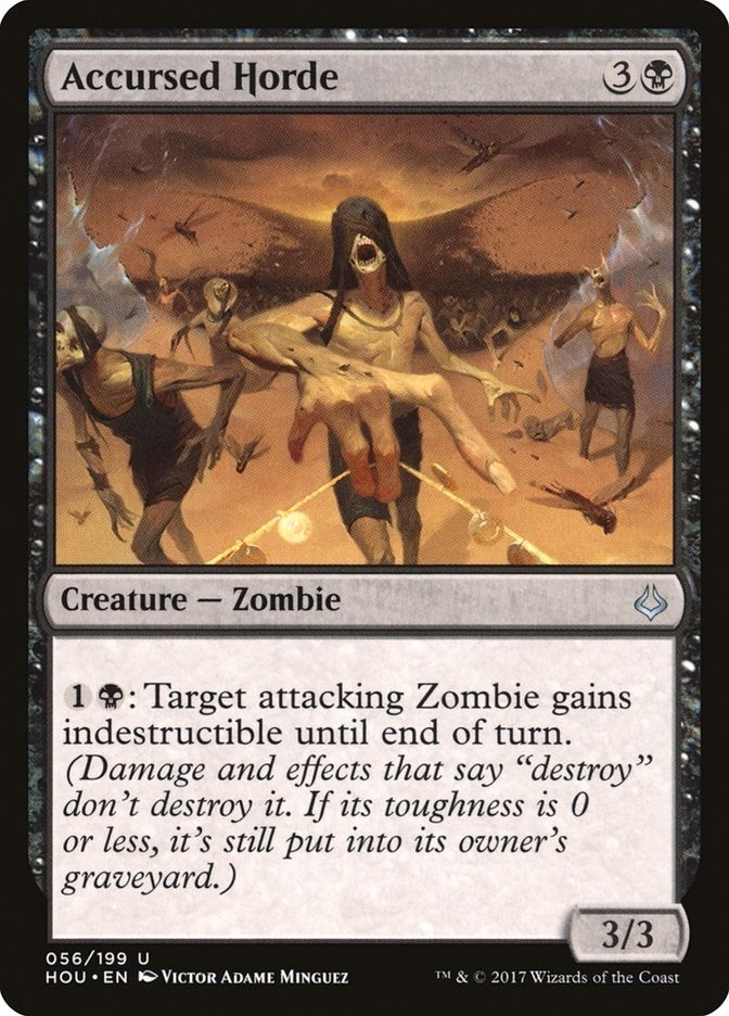 Image for Accursed Horde (Hour of Devastation) (56) - Magic: The Gathering
