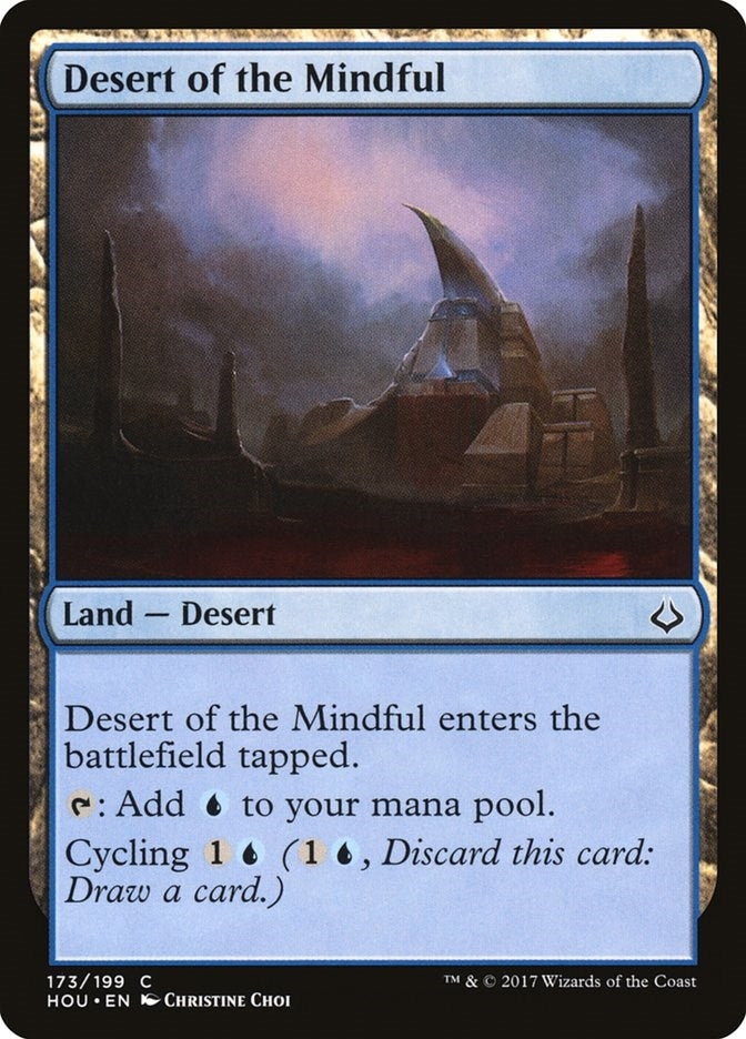Image for Desert of the Mindful (Hour of Devastation) (173) - Magic: The Gathering