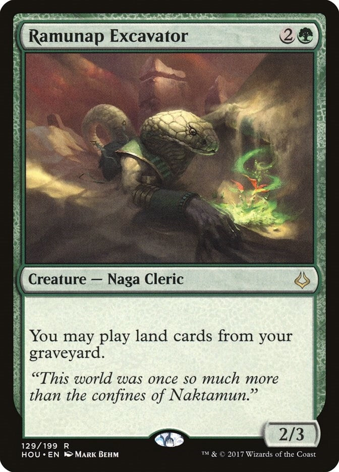 Image for Ramunap Excavator (Hour of Devastation) (129) - Magic: The Gathering