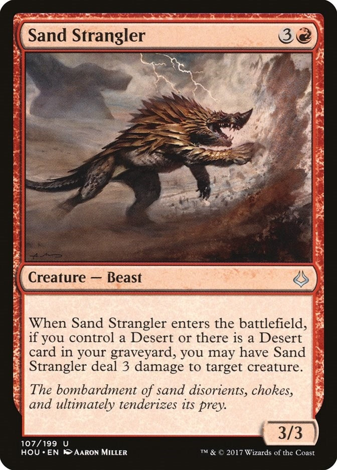 Image for Sand Strangler (Hour of Devastation) (107) - Magic: The Gathering