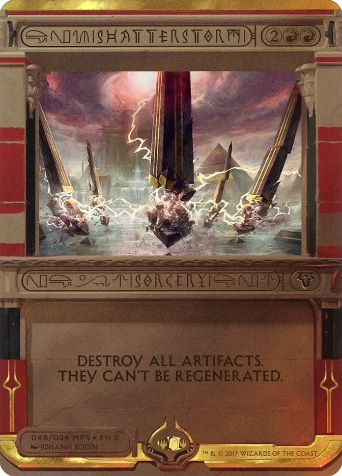 Image for Shatterstorm (Masterpiece Series: Amonkhet Invocations) (48) - Magic: The Gathering