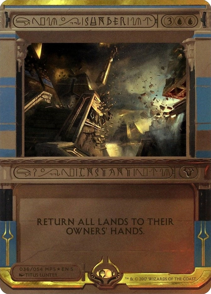 Image for Sunder (Masterpiece Series: Amonkhet Invocations) (36) - Magic: The Gathering