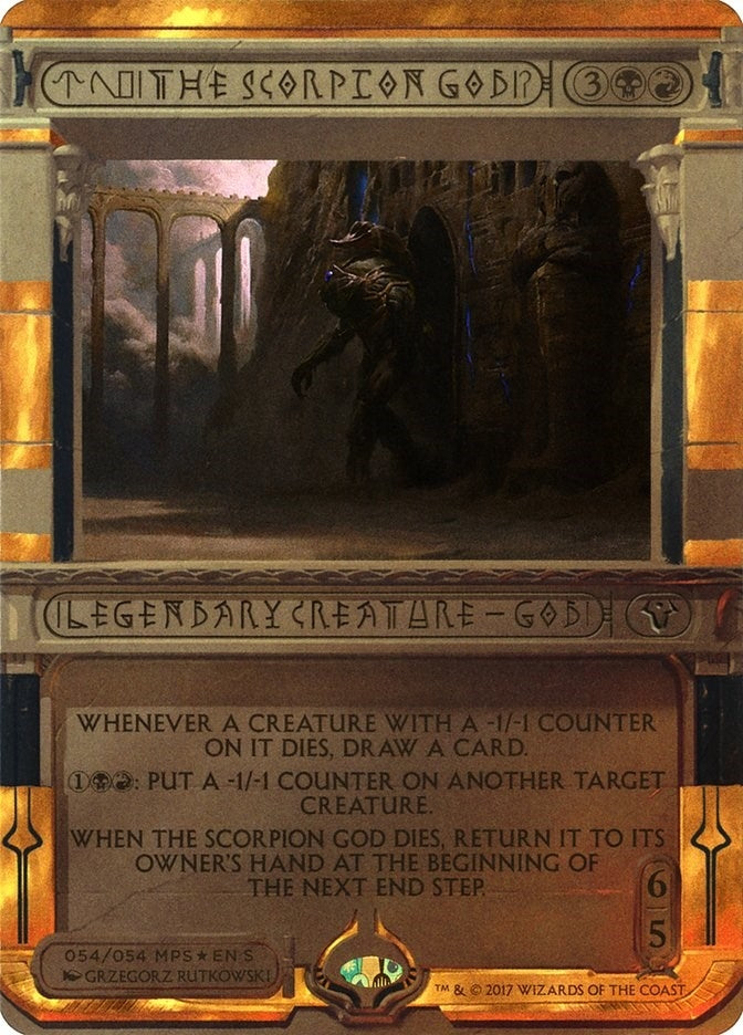 Image for The Scorpion God (Masterpiece Series: Amonkhet Invocations) (54) - Magic: The Gathering