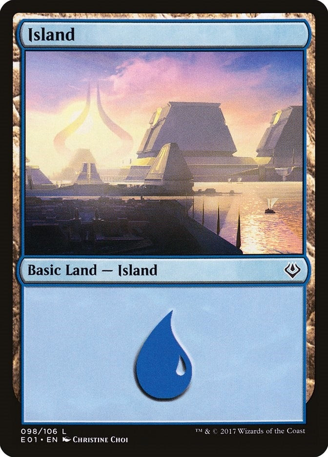 Image for Island (098) (Archenemy: Nicol Bolas) (98) - Magic: The Gathering