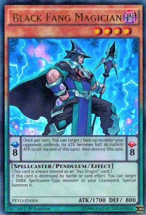 Image for Black Fang Magician (Pendulum Evolution) (PEVO-EN004) - YuGiOh
