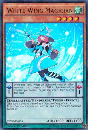 Image for White Wing Magician (Pendulum Evolution) (PEVO-EN005) - YuGiOh