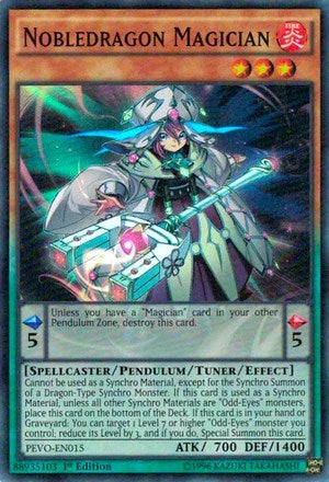 Image for Nobledragon Magician (Pendulum Evolution) (PEVO-EN015) - YuGiOh