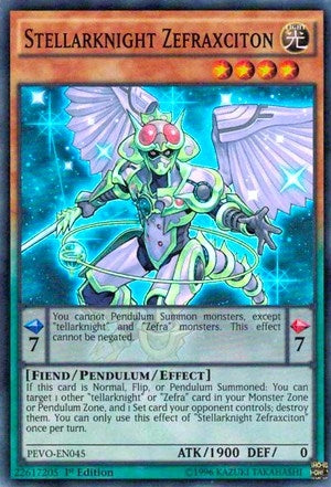 Image for Stellarknight Zefraxciton (Pendulum Evolution) (PEVO-EN045) - YuGiOh
