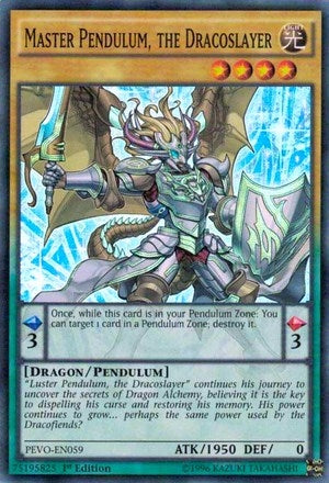 Image for Master Pendulum, the Dracoslayer (Pendulum Evolution) (PEVO-EN059) - YuGiOh