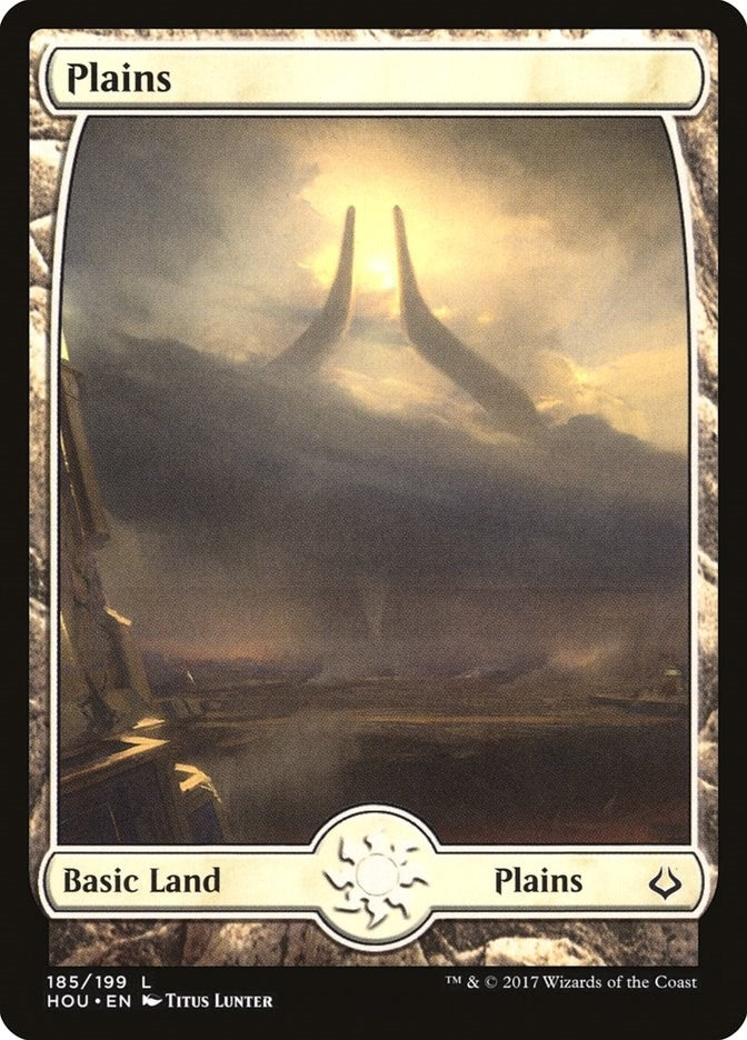 Image for Plains (185) - Full Art (Hour of Devastation) (185) - Magic: The Gathering