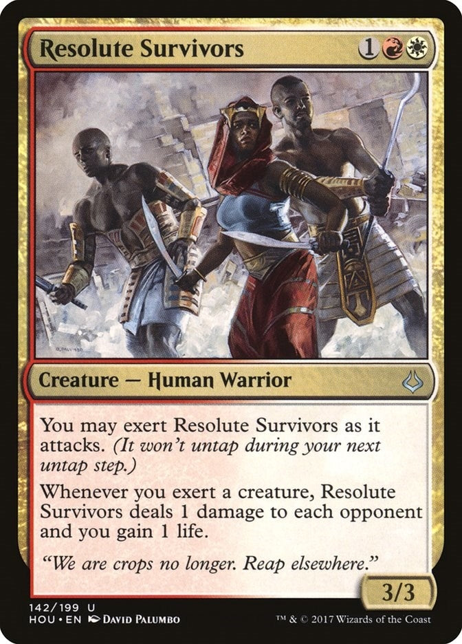 Image for Resolute Survivors (Hour of Devastation) (142) - Magic: The Gathering
