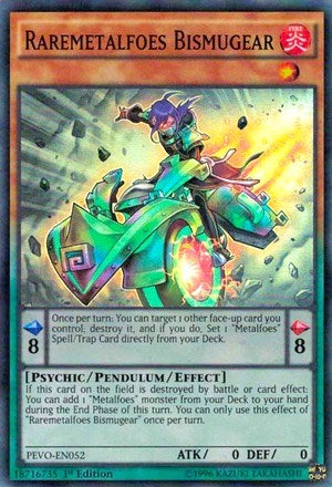 Image for Raremetalfoes Bismugear (Pendulum Evolution) (PEVO-EN052) - YuGiOh