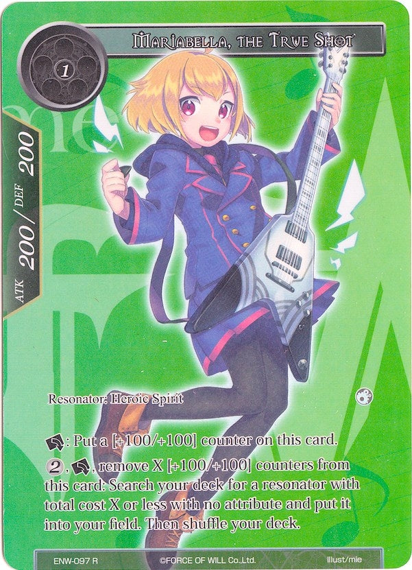 Image for Mariabella, the True Shot (Alternate Full Art) (Echoes of the New World) (ENW-097) - Force of Will