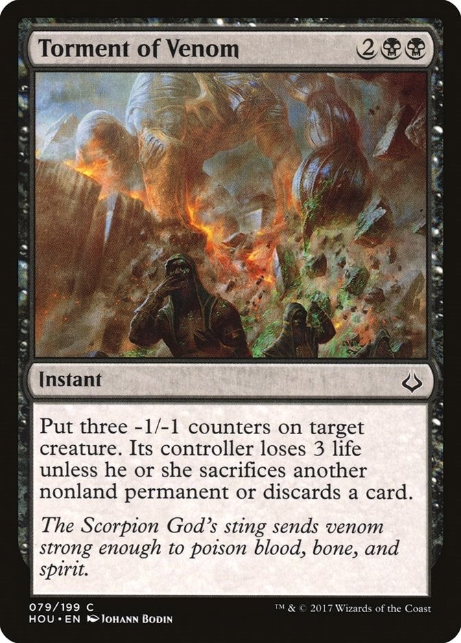 Image for Torment of Venom (Hour of Devastation) (79) - Magic: The Gathering