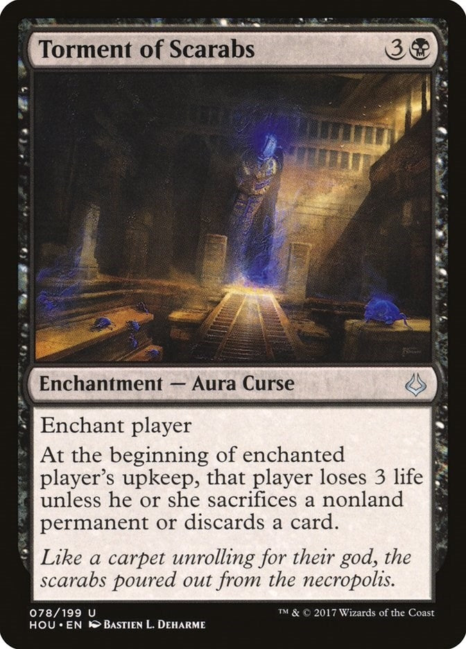 Image for Torment of Scarabs (Hour of Devastation) (78) - Magic: The Gathering