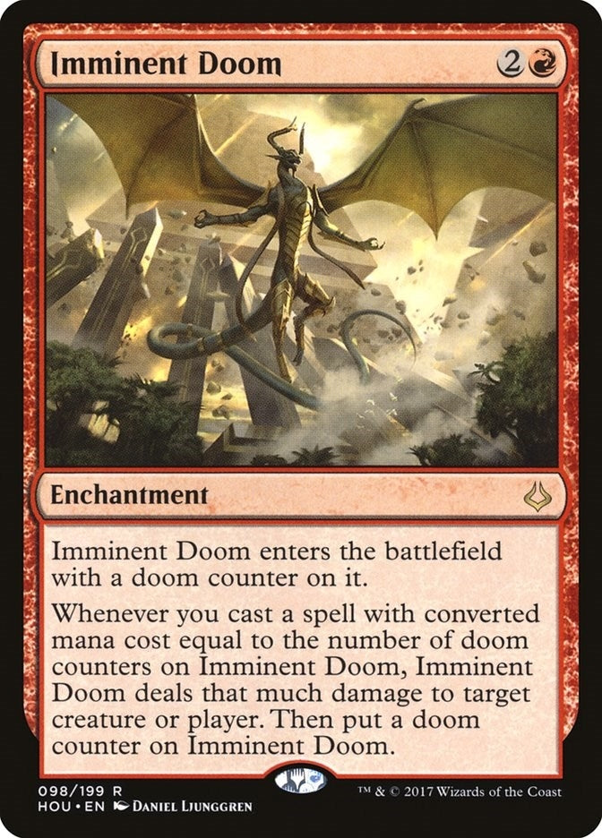 Image for Imminent Doom (Hour of Devastation) (98) - Magic: The Gathering