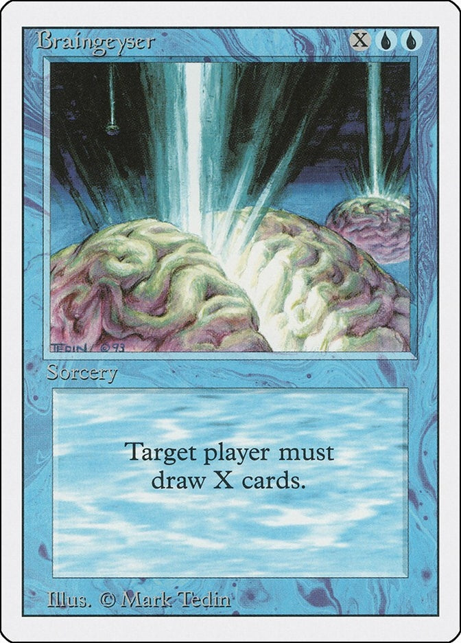 Image for Braingeyser (Revised Edition) - Magic: The Gathering