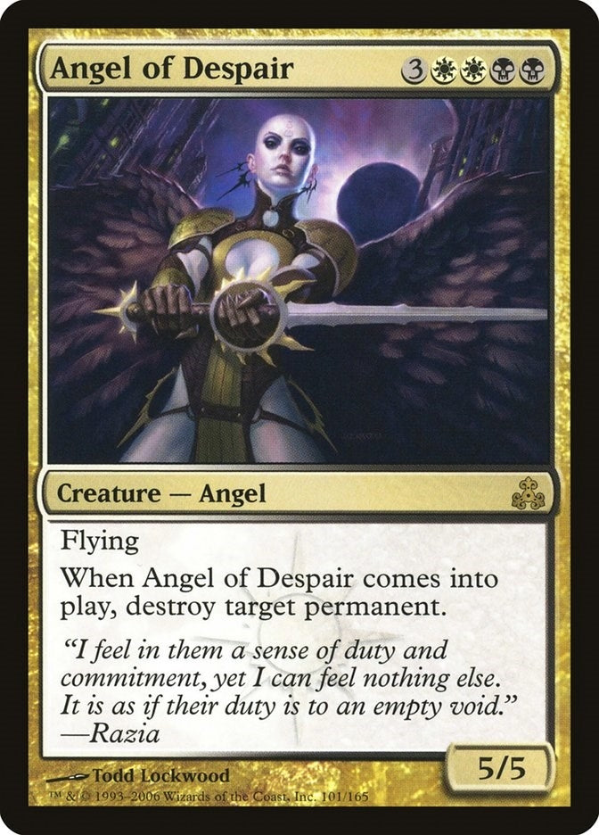 Image for Angel of Despair (Guildpact) (101) - Magic: The Gathering