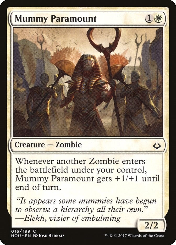 Image for Mummy Paramount (Hour of Devastation) (16) - Magic: The Gathering