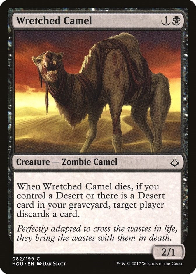 Image for Wretched Camel (Hour of Devastation) (82) - Magic: The Gathering