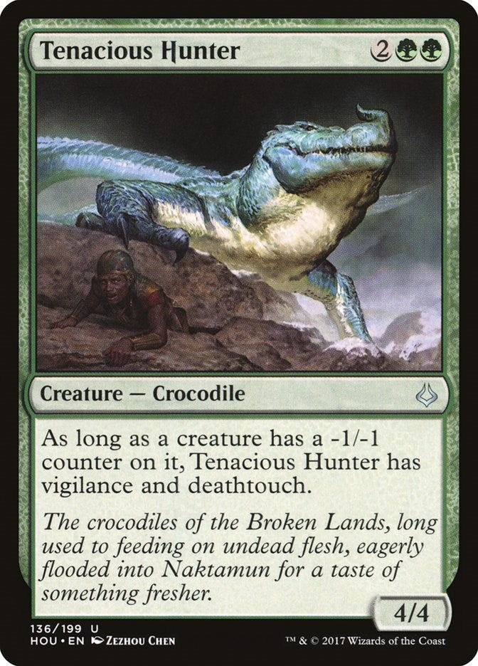 Image for Tenacious Hunter (Hour of Devastation) (136) - Magic: The Gathering