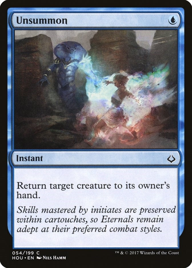 Image for Unsummon (Hour of Devastation) (54) - Magic: The Gathering