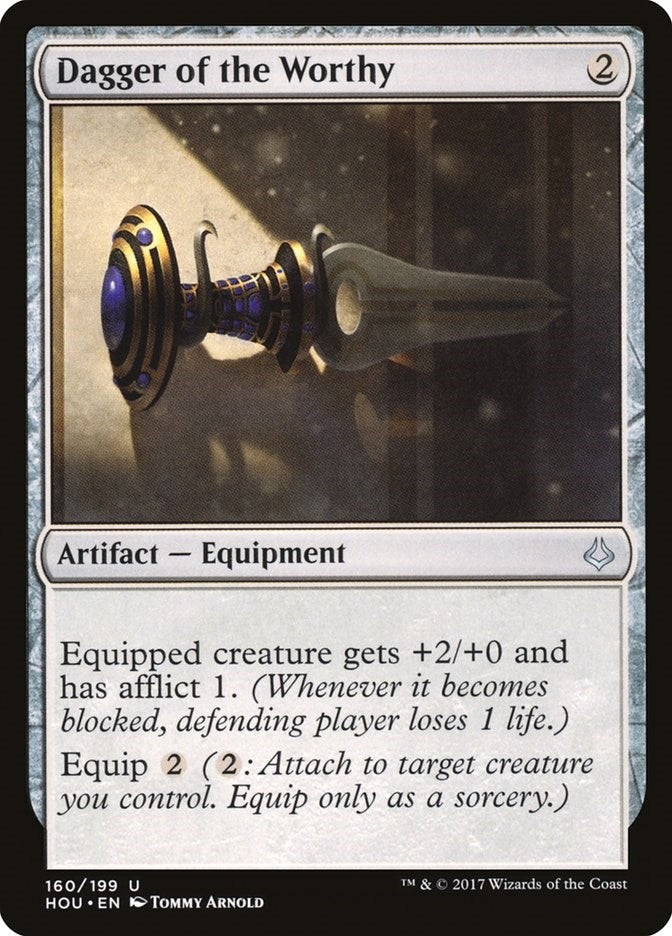 Image for Dagger of the Worthy (Hour of Devastation) (160) - Magic: The Gathering