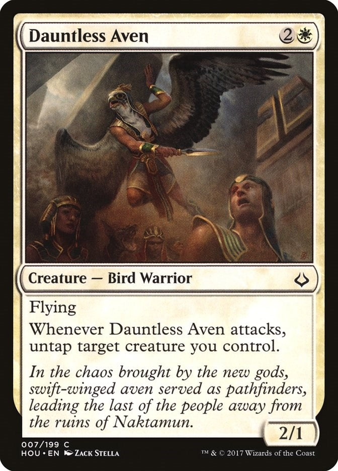Image for Dauntless Aven (Hour of Devastation) (7) - Magic: The Gathering