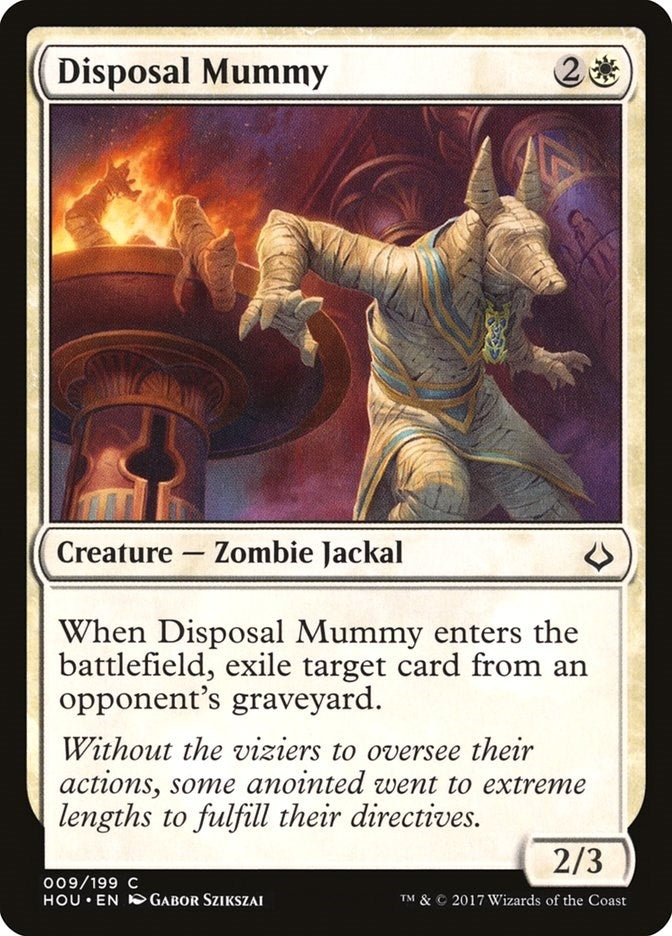 Image for Disposal Mummy (Hour of Devastation) (9) - Magic: The Gathering