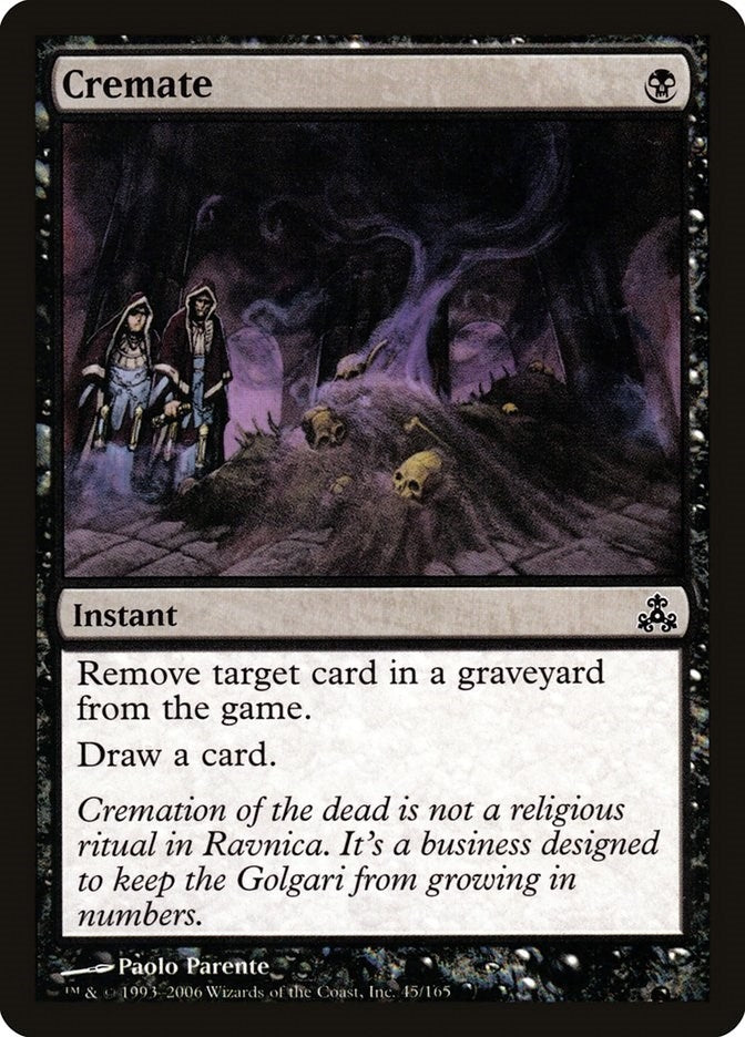 Image for Cremate (Guildpact) (45) - Magic: The Gathering